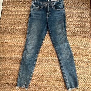 Rag and bone skinny leg jeans
